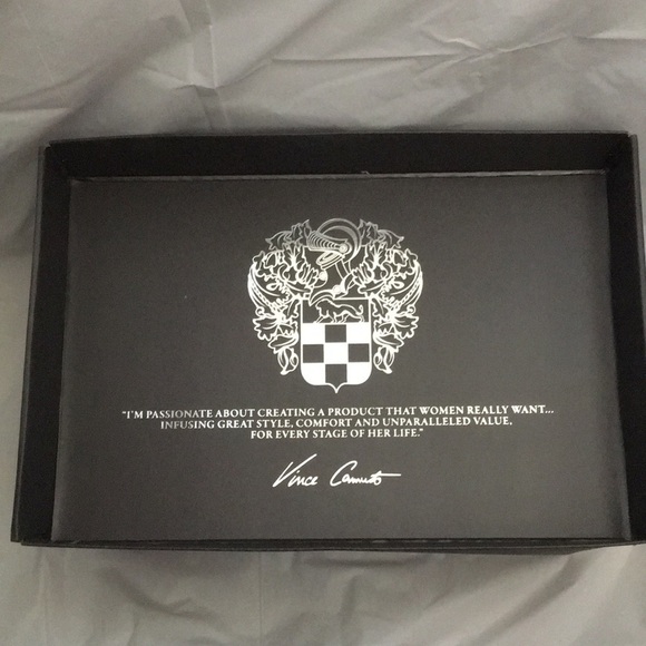 Ladies’ Vince Camuto Peep-toe Steel VC-ARA Pumps (9-1/2B) - Picture 3 of 15